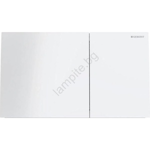 Geberit 115.622. SI. 1 - Бутон за промиване Sigma70 25x14, 6 см бял (GB0054)