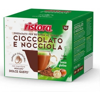 ristora Cioccolato e nocciola 10 броя кафе на капсули Dolce Gusto