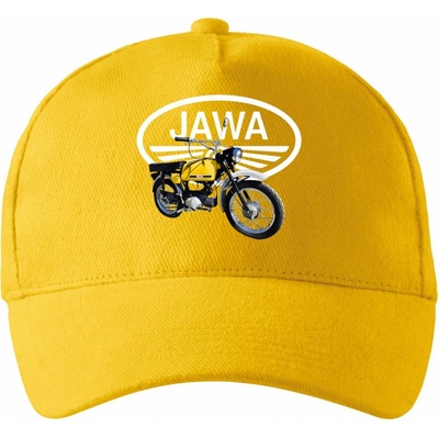5P Jawa Mustang žlutý logo V2