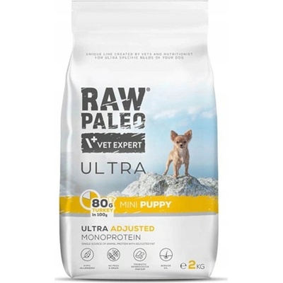 VetExpert Raw Paleo Ultra puppy malé krůtí 2 kg