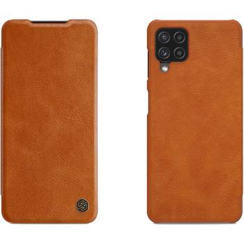 Nillkin Калъф Nillkin Qin original leather, за Samsung Galaxy A22 4G, кафяв (KXG0017890)