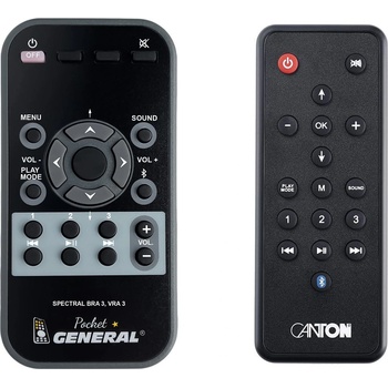 GENERAL CANTON Spectral BRA 3, VRA 3 - дистанционно управление дубликат (Spectral BRA 3, VRA 3)