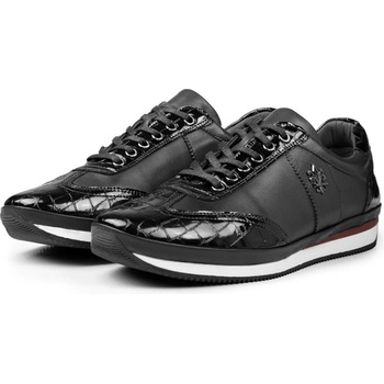 Ducavelli Мъжки обувки от естествена кожа - Черни #326799 (326799_Черно)