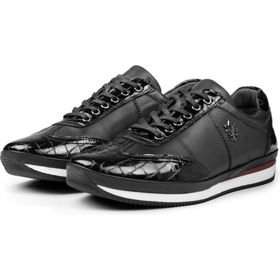 Ducavelli Мъжки обувки от естествена кожа - Черни #326799 (326799_Черно)