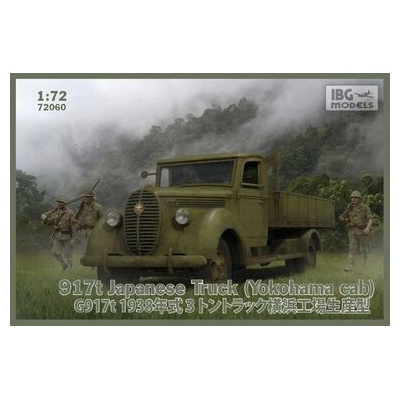 IBG Models 917t Japanese Truck Yokohama Cab 72060 1:72