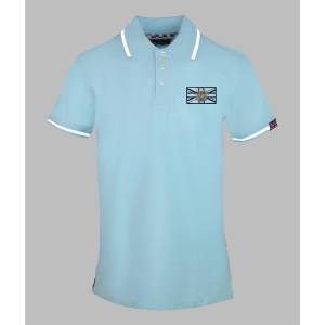 Aquascutum Блуза с яка Aquascutum Men's Polo Short Sleeve Polo Shirt - Cielo