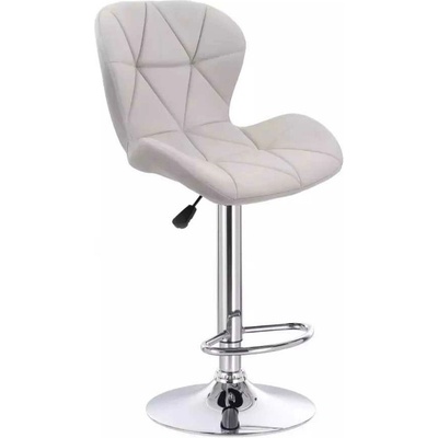 LuxuryForm Design Livio Velur na striebornom tanieri svetlo šedá