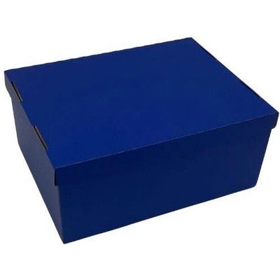 Krabička dno + víko 333 x 255 x 146 mm - modrá