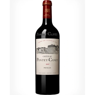 Château Pontet Canet Pontet-Canet Cuvée suché červené 2017 13,5% 0,75 l (čistá fľaša)