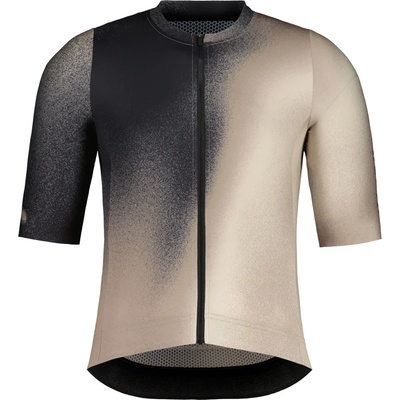 Maloja Мъжка фланелка с къс ръкав за колоездене Maloja FlueM. Cycling jersey - Deep Black Clouds (056-4226-0113)