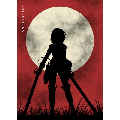 autor Plagát, Obraz - Mikasa, 30 × 40 cm