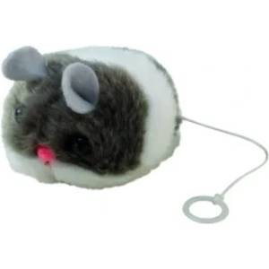 Ferplast Trembling plush mouse - Забавна играчка за котки - механична плюшена мишка, 7.5 см