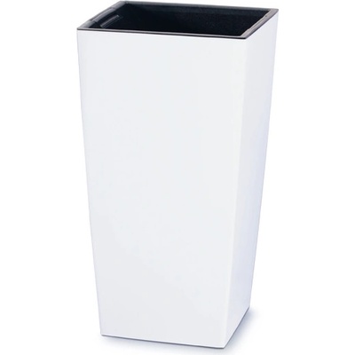 Nabbi DURS325 Plastový kvetináč bielý 32.5 x 32.5 x 61 cm