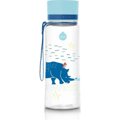 Equa Rhino 0,4 l průhledná-modrá