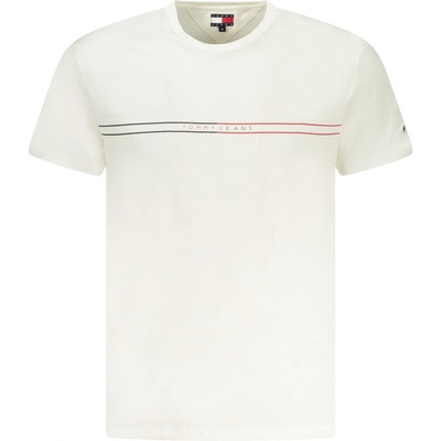 Tommy Hilfiger Bílé triko s krátkým rukávem bílá