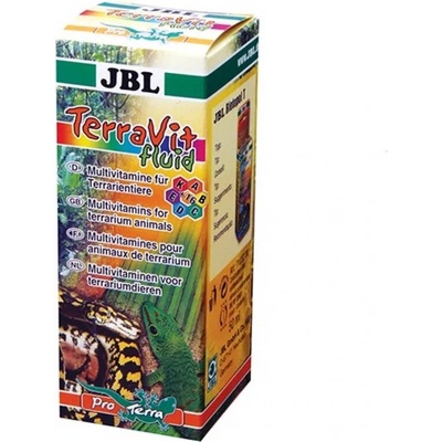 JBL Мултивитамини за терариумни животни (земноводни, влечуги) -JBL TerraVit Fluid 50ml (J7103200)