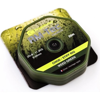 RidgeMonkey šnúra RM Tec Chod Stiff Rig Zelená 20m 0,50mm 25lb
