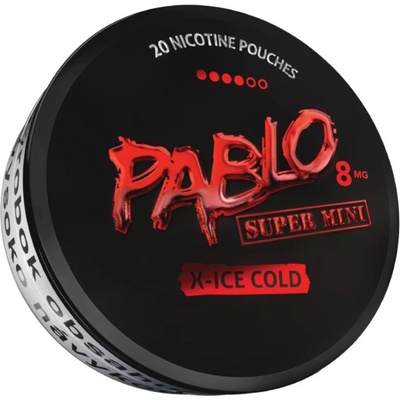 Pablo Super Mini X ice cold 8 mg 20 ks