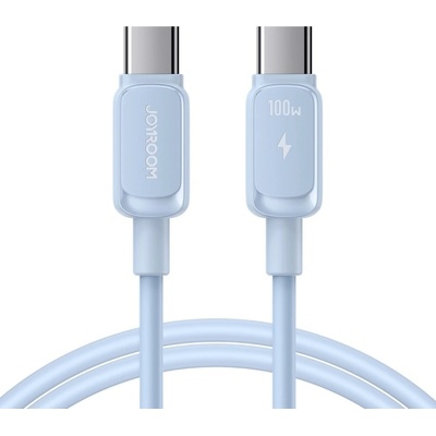 Joyroom S-CC100A14 100W USB Type-C - USB Type-C, 1m, světle-modrý