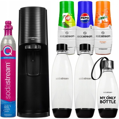 SodaStream TERRA Black Pepsi Zero Megapack