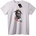 NOONEBRAND 2 PAC Тениска с корона, любов и пушка - 4XL, White