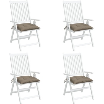 Image 1 of vidaXL Възглавници за палети 4 бр таупе 50x50x7 см Оксфорд плат (361532)