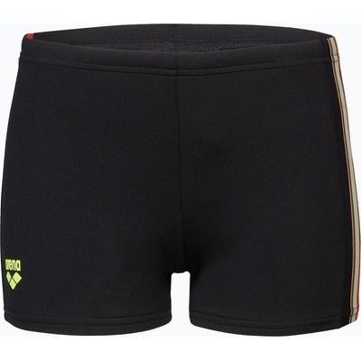 arena Детски боксерки за плуване arena Palette Swim Short black/calypso coral multi