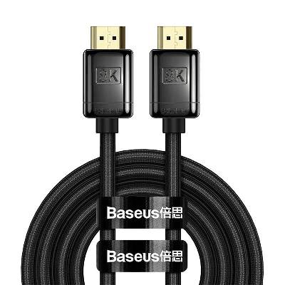 High Definition Series HDMI 2.1, 8K 60Hz Cable - високоскоростен 8K HDMI към HDMI кабел (100 см) (черен)