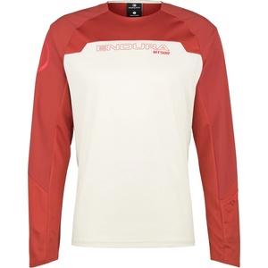 Endura Мъжка фланелка с дълъг ръкав за колоездене Endura MT500 Burner Trikot Langarm Cycling jersey - Brick Red - размер XL (056-2209-0714)