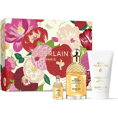 Guerlain Aqua Allegoria Forte Mandarine Basilic EDP 75 ml + tělové mléko 75 ml + EDP 7,5 ml