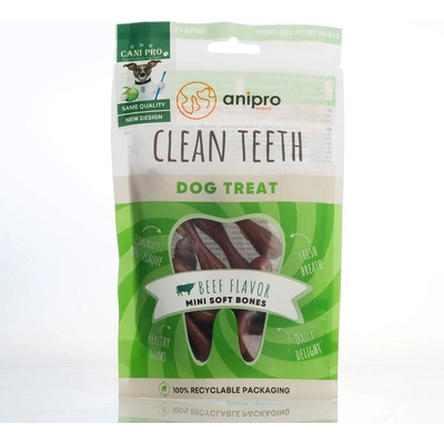 Miazoo Миазоо Cani Pro Dental - Кучешко лакомство дентални мини кокалчета с говеждо, 84 гр