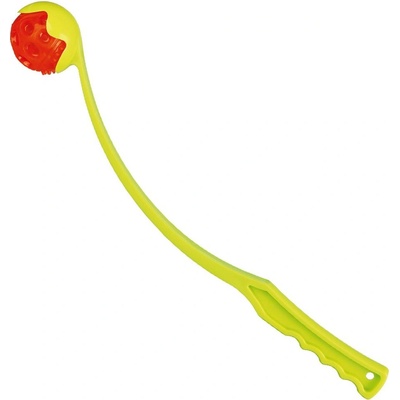 Trixie házeč míčků s blikajícím míčkem (TPR) délka 50 cm + blikající míček Ø 6 cm