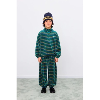 Tinycottons Детски суичър Tinycottons DUO STRIPES MOCKNECK SWEATSHIRT (AW25.251)