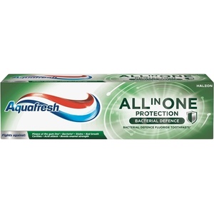 Aquafresh Паста за зъби All in One Bacterial Defence, 75 ml - baby