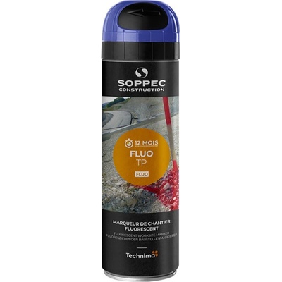 Soppec značkovací sprej Fluo 500 ml modrý