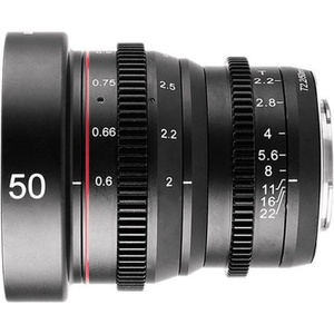 Meike Кино обектив Meike MK 50mm T2.2 за Fujifilm X Обективи