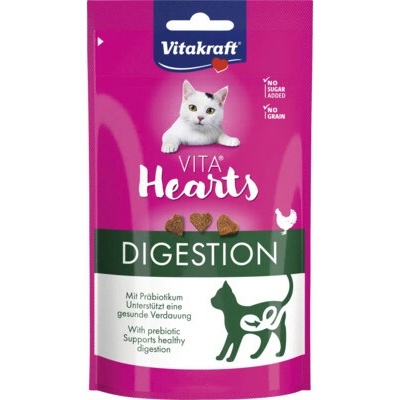 Vitakraft Cat Vita Hearts Digestion kuře 40 g