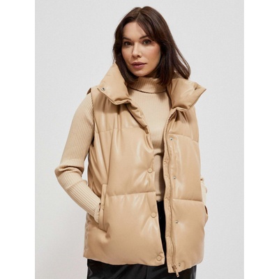 Moodo Бежова ватирана дамска жилетка Moodo Moodo | Bezhov | ЖЕНИ | M