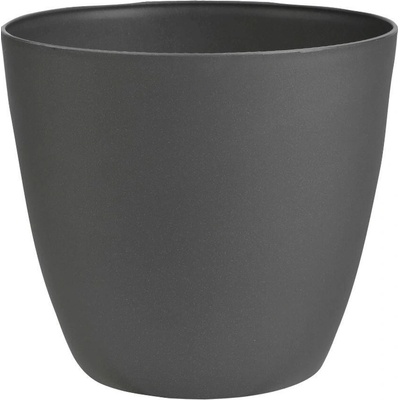 Plastkon Ella Mat květináč antracitová 18 cm