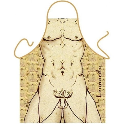 Itati zástera Leonardo da Vinci Vitruviánsky muž