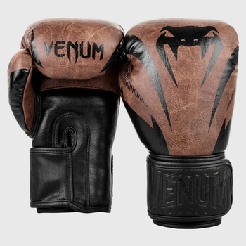 VENUM Боксови Ръкавици Venum Impact Boxing Gloves - Black/Brown - 14 oz