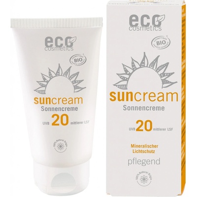 Eco Cosmetics ochranný sluneční krém SPF20 75 ml