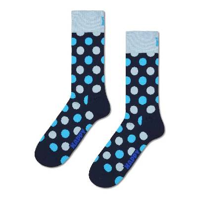 Чорапи Happy socks Big dot crew socks - Blue (Navy)