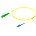Conneu Оптична пач корда LC-UPC SC-APC Сингъл мод 9-125, 2 метра (CNFJ-LCSCAOS2SYE3mm-2)
