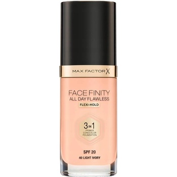 Max Factor Facefinity All Day Flawless 3 in 1 Foundation SPF20 40 Light Ivory 30 ml