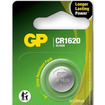 GP Batteries Батерия литиева gp cr-1620 3v 1бр. , бутонна (gp-bl-cr-1620)