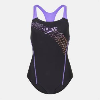 Speedo Бански костюм Speedo Women's Medley Logo One Piece Swimsuit - BRIGHT PEACH