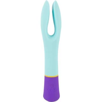 You2Toys Презаредим силиконов вибратор с двоен връх Bunt. Double