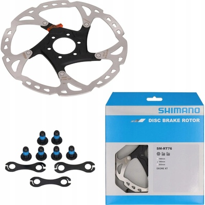 Brzdový kotouč- SHIMANO XT SM-RT76M - 180 mm | Zboží Auto