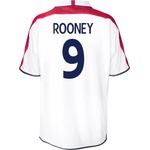 Score Draw Футболна фланелка Score Draw England Home Shirt 2004 - Rooney 9